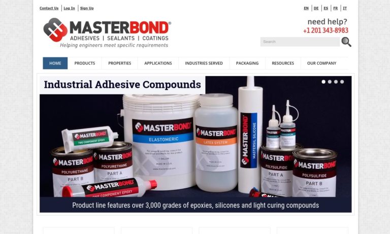 Master Bond Heat Curing Adhesive Systems